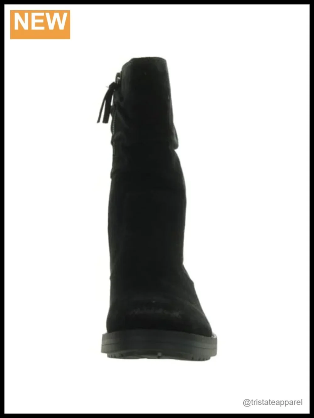 Sofft Burnette Women's Waterproof Suede Ankle Booties with Ruched Styling